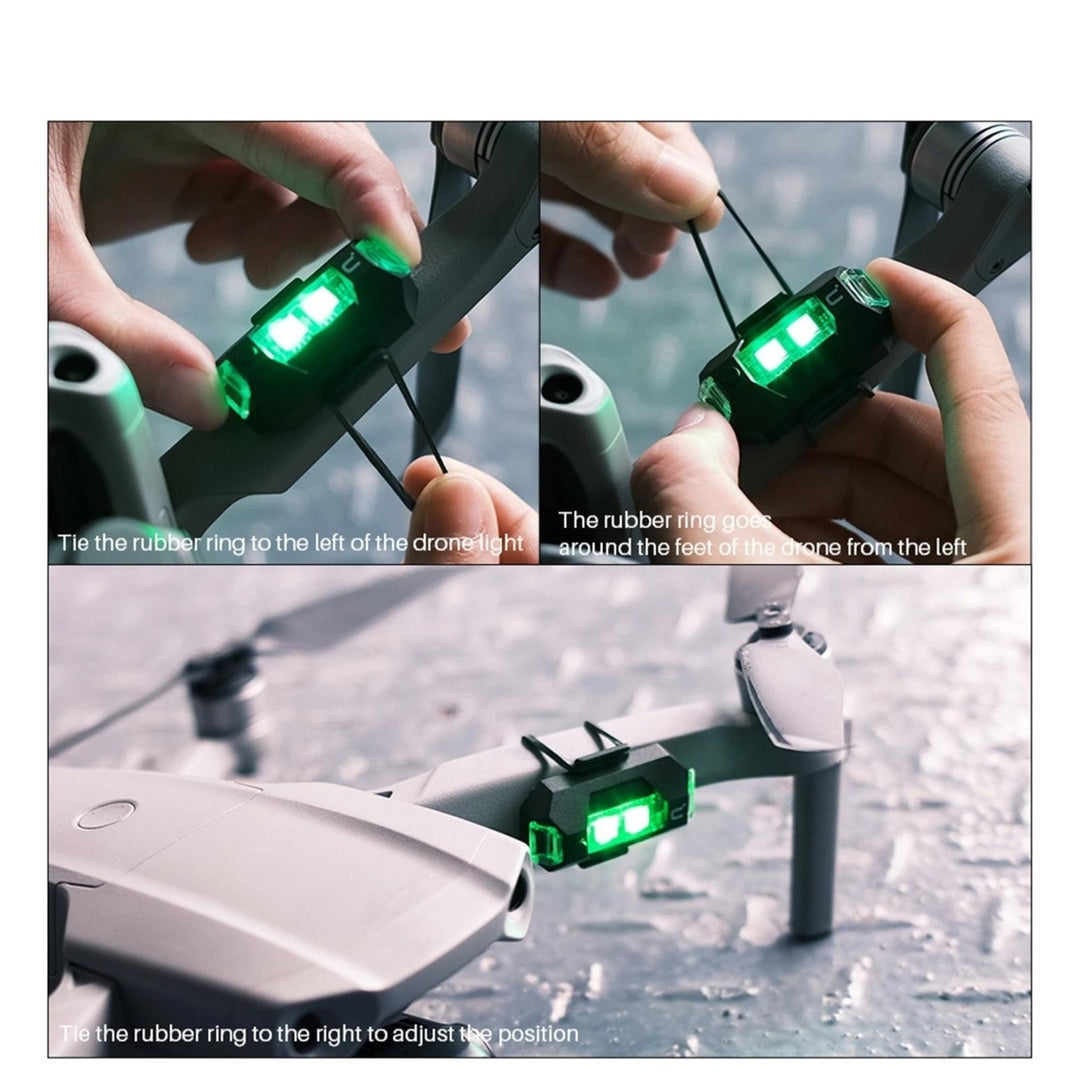 Drone Strobe Light Flashing 3 Colors Slow Fast Anti-collision Image 11