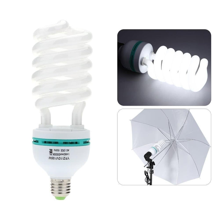 E27 110V 5500K 135W Photo Studio Bulb Video Light Photography Daylight Lamp Image 3