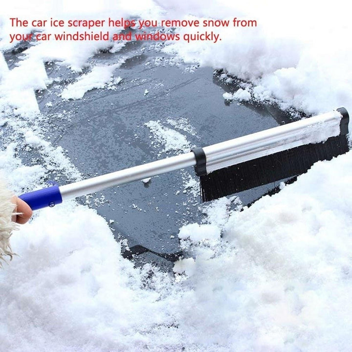 Extendable Snow Brush with Ice Scraper Auto Windshield Snowbrush No Scratch Removal Tool for Car Truck SUV Image 9