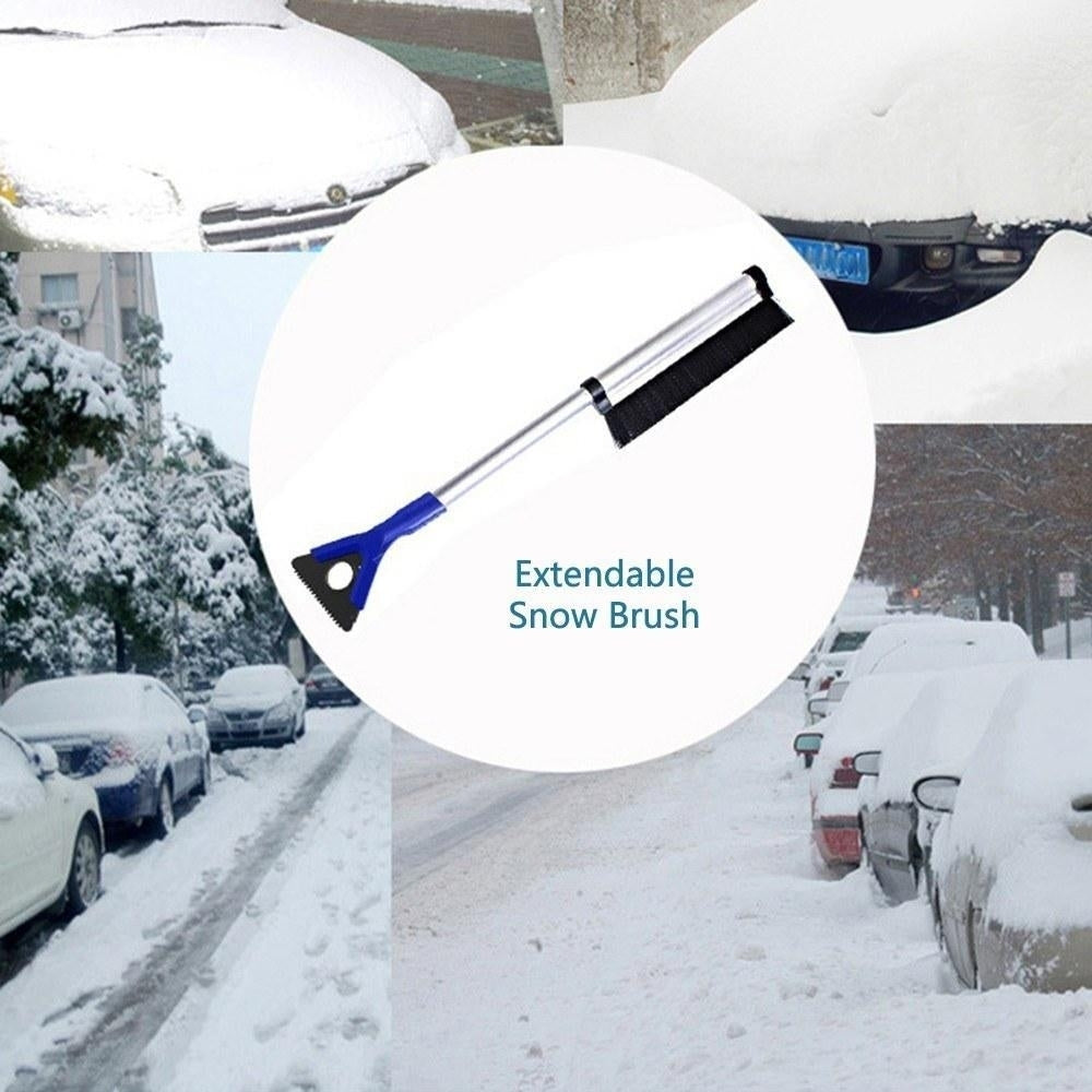 Extendable Snow Brush with Ice Scraper Auto Windshield Snowbrush No Scratch Removal Tool for Car Truck SUV Image 10