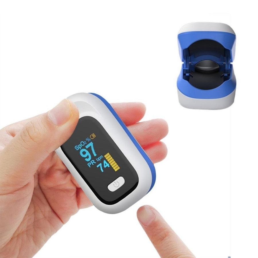 Finger-Clamp Pulse Oximeter Image 1