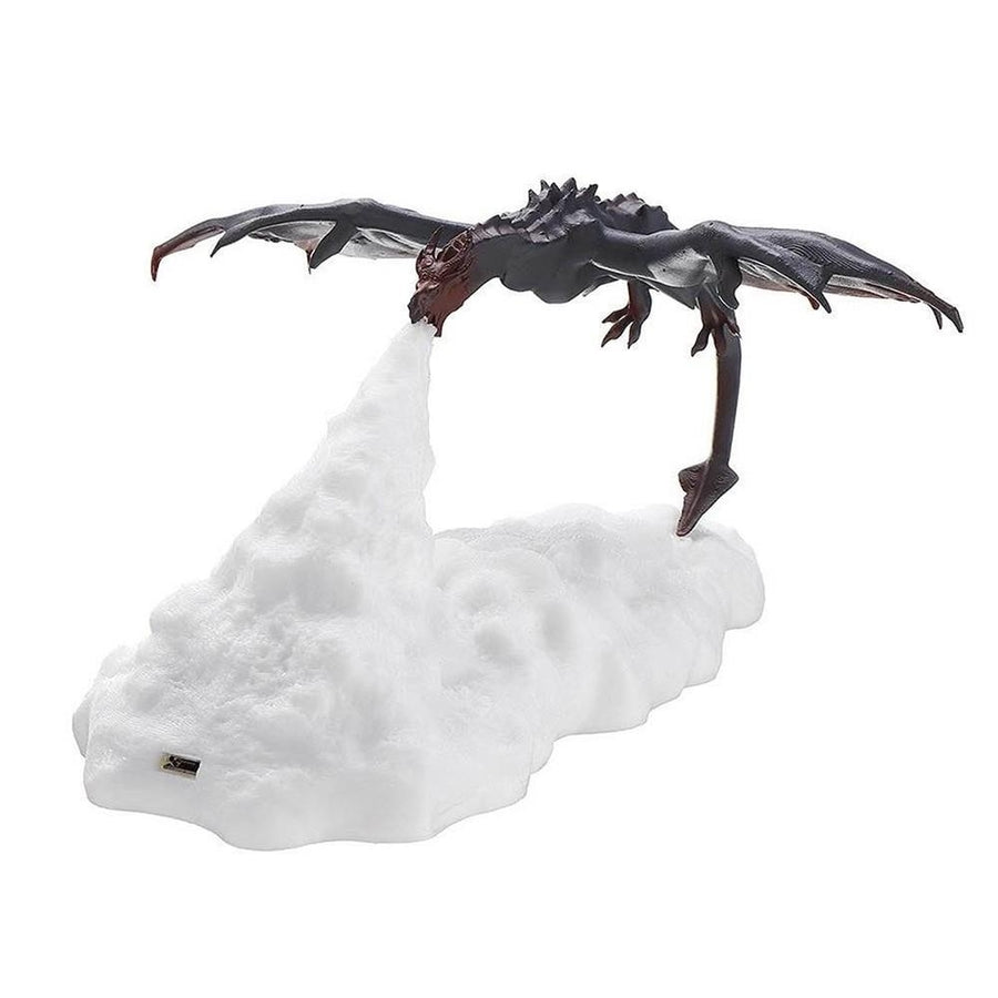 Fire Dragon Lamp Warm Night Light USB Rechargeable Home Decoration 110-220V Image 1