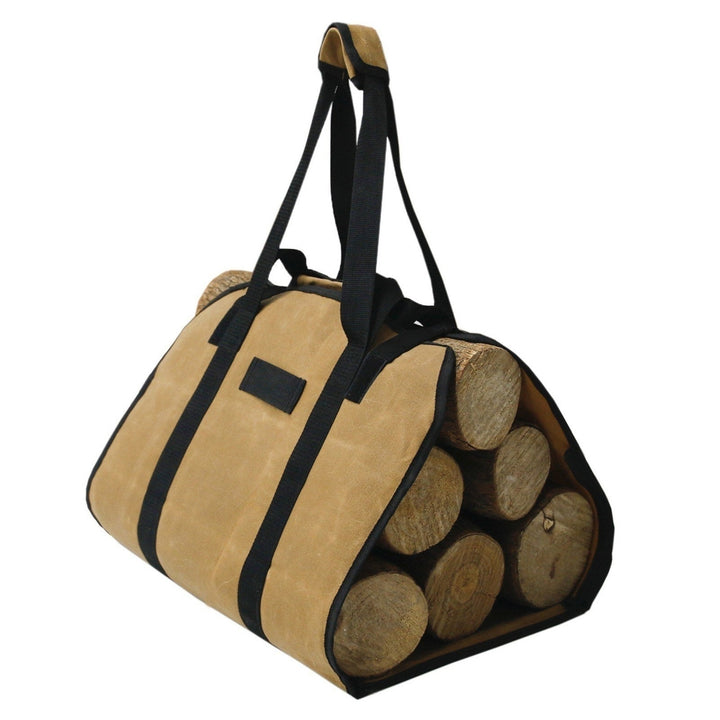 Firewood Log Carrier Large Firewood Bag Image 1