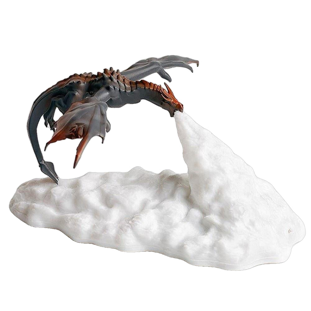 Fire Dragon Lamp Warm Night Light USB Rechargeable Home Decoration 110-220V Image 4