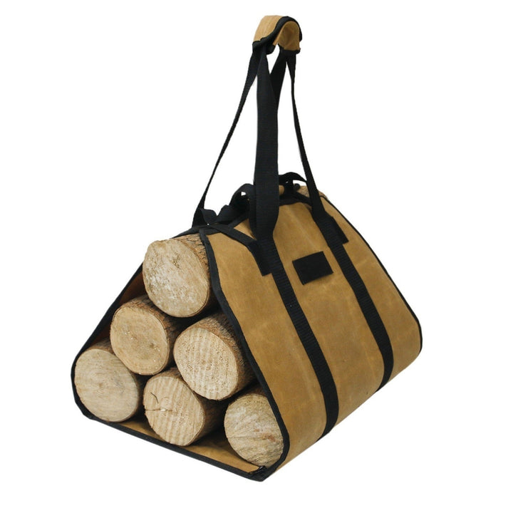 Firewood Log Carrier Large Firewood Bag Image 2