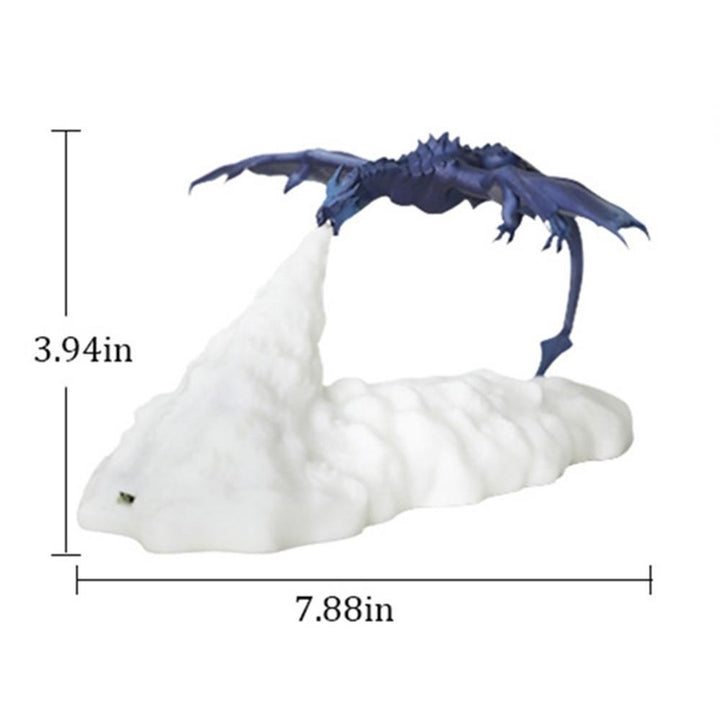 Fire Dragon Lamp Warm Night Light USB Rechargeable Home Decoration 110-220V Image 5