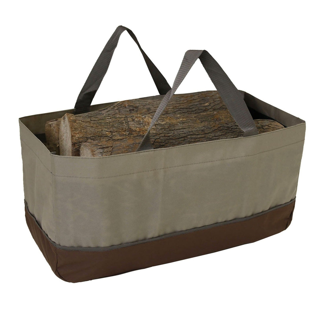 Firewood Log Carrier Large Firewood Bag High Capacity Durable Image 3