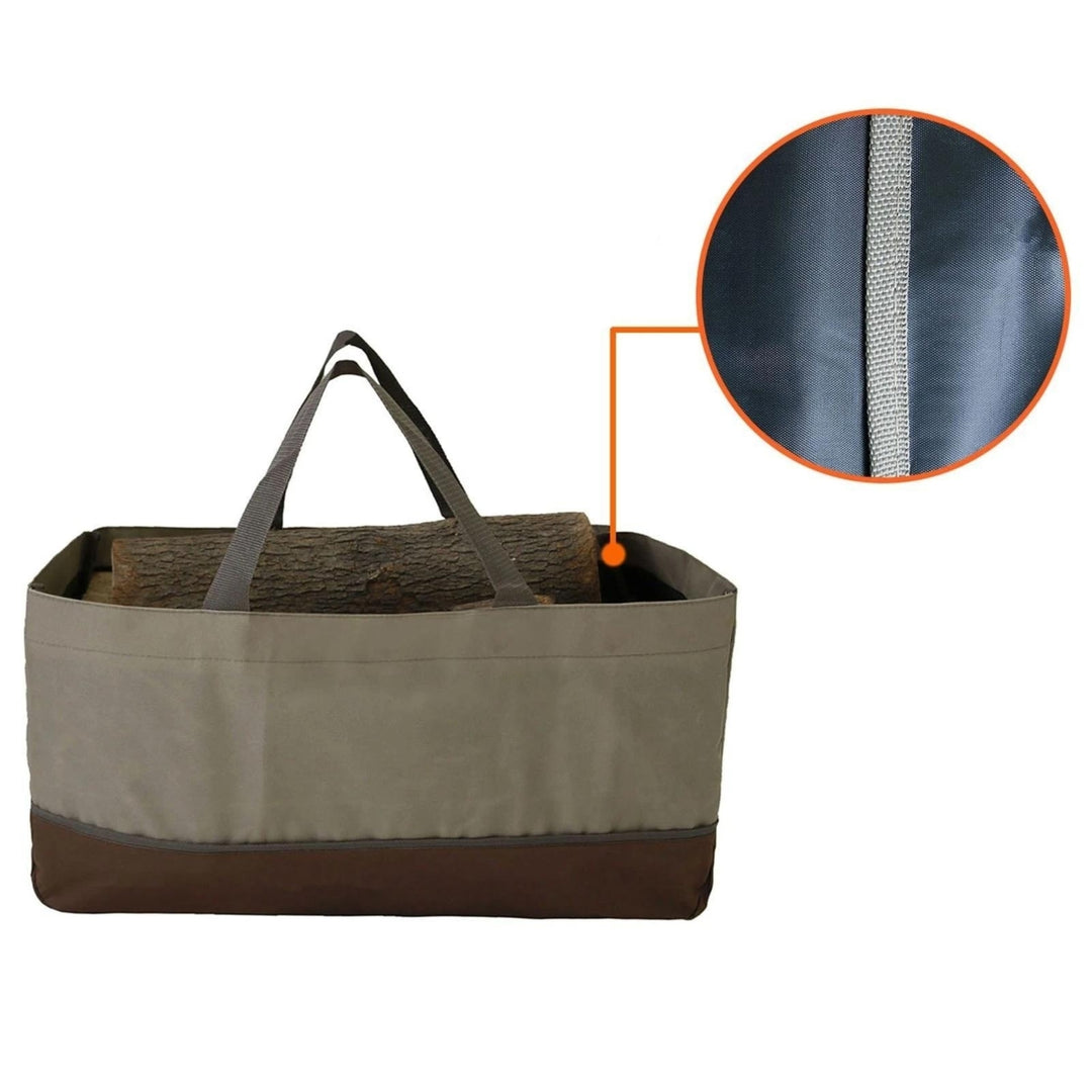 Firewood Log Carrier Large Firewood Bag High Capacity Durable Image 6