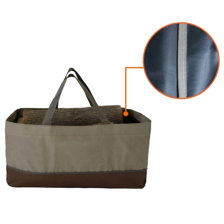 Firewood Log Carrier Large Firewood Bag High Capacity Durable Image 6