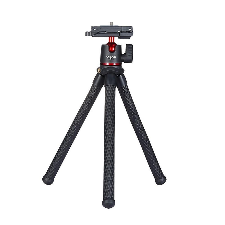 Flexible Octopus Tripod Stand 1,4 Inch Screw 2-in-1 Platform Design 360 Adjustment Ballhead Image 1