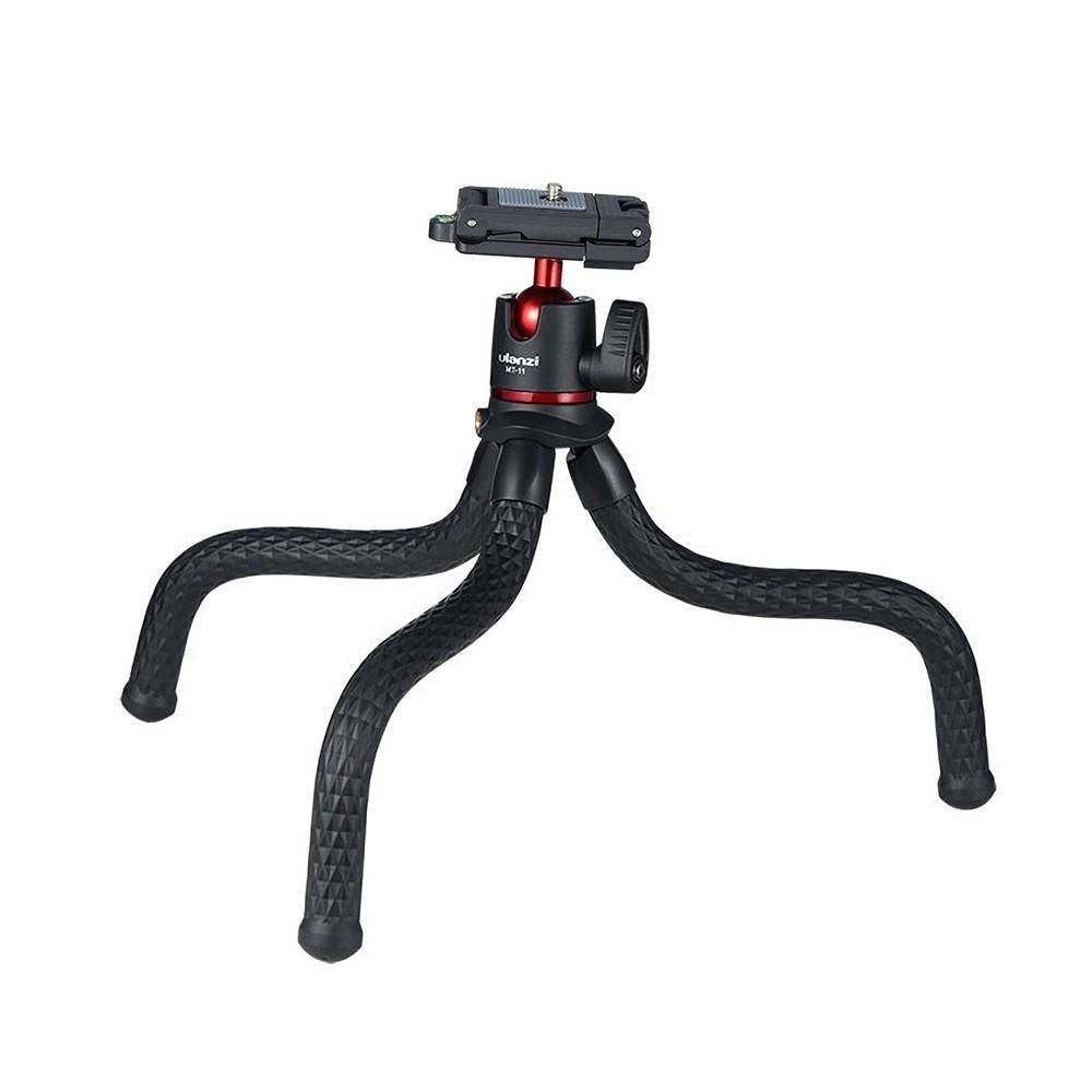 Flexible Octopus Tripod Stand 1,4 Inch Screw 2-in-1 Platform Design 360 Adjustment Ballhead Image 3