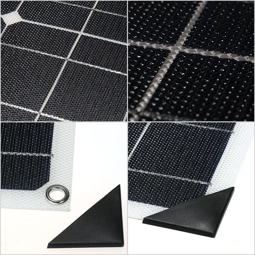 Flexible Monocrystalline Silicon Solar Panels High Conversion Rate Panel System for RV Home use Image 5