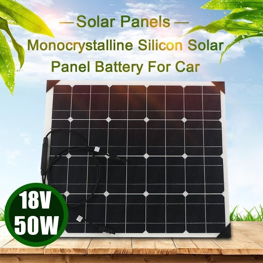 Flexible Monocrystalline Silicon Solar Panels High Conversion Rate Panel System for RV Home use Image 12