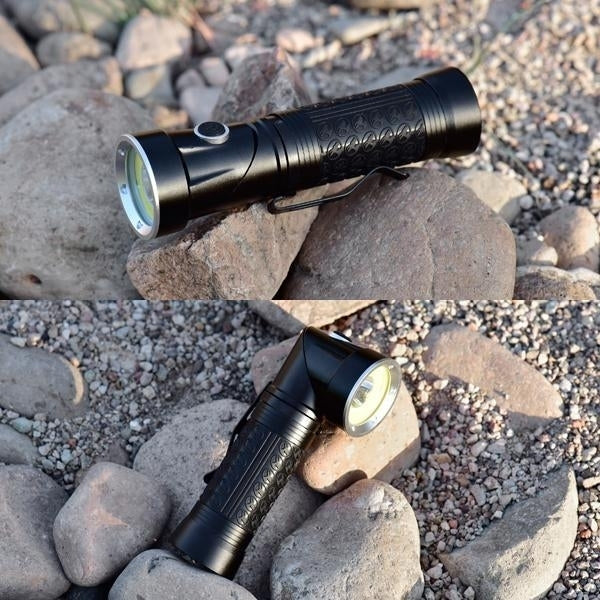 Fold-able Magnetic Tail LED Inspection Flashlight 1500Lumens Image 11