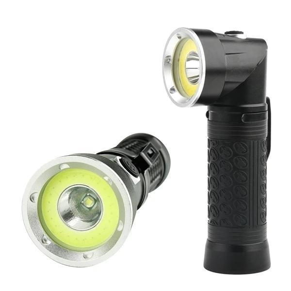 Fold-able Magnetic Tail LED Inspection Flashlight 1500Lumens Image 12