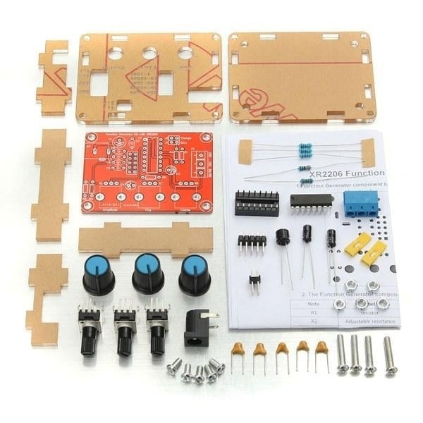 Function Signal Generator DIY Kit Sine Triangle Square Output 1HZ-1MHZ Image 3