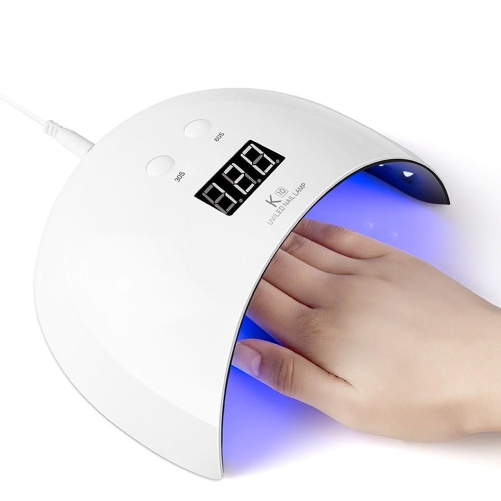 Gel UV LED Nail Lamp 24W UV LED Nail Dryer Curing Lamp Image 2