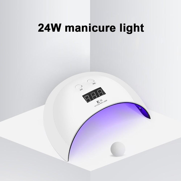 Gel UV LED Nail Lamp 24W UV LED Nail Dryer Curing Lamp Image 6