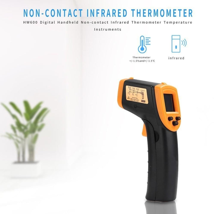 Handheld Non-Contact Infrared Thermometer LCD Display Temperature Meter, Digital IR Industrial Laser Pyrometer Image 7