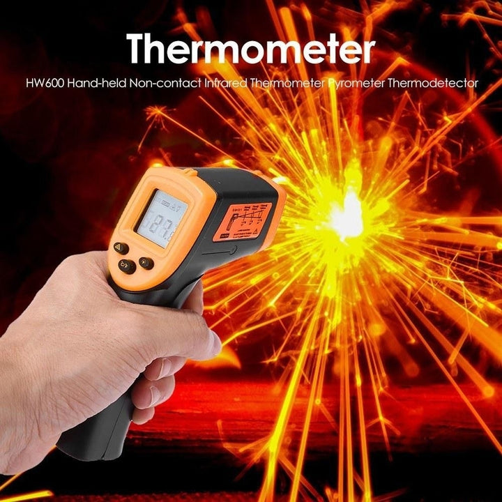 Handheld Non-Contact Infrared Thermometer LCD Display Temperature Meter, Digital IR Industrial Laser Pyrometer Image 9