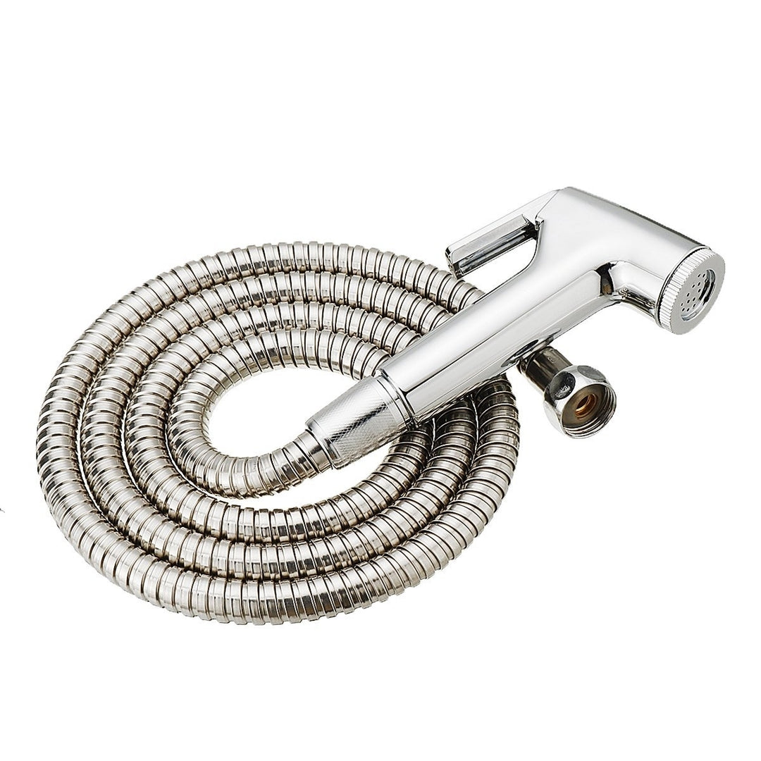 Handhold Toilet Bidet Shower Head Sprayer and 1.5m Stainless Steel Hose Image 1