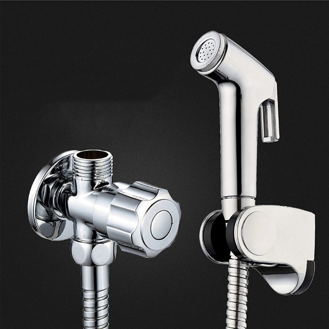 Handhold Toilet Bidet Shower Head Sprayer and 1.5m Stainless Steel Hose Image 9