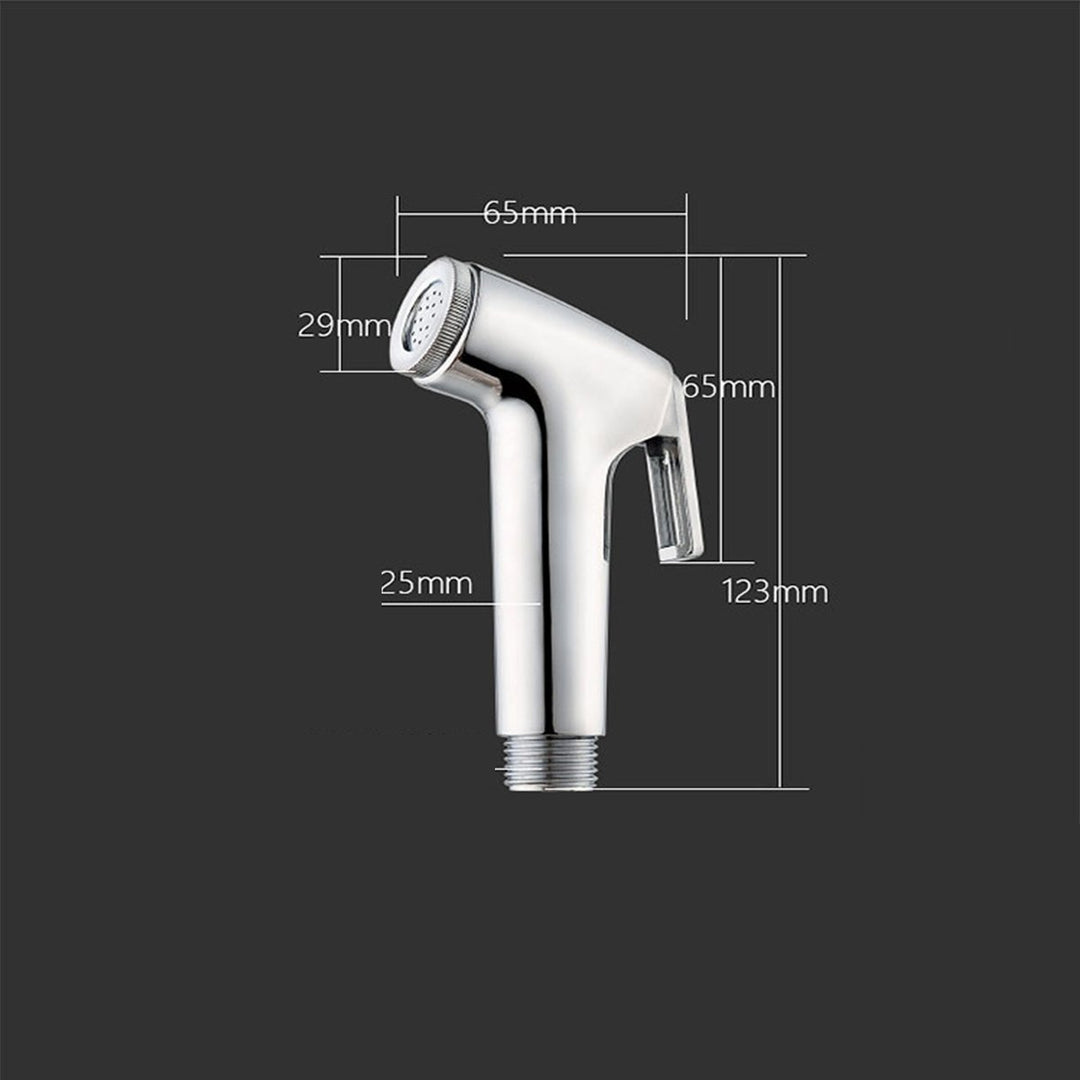 Handhold Toilet Bidet Shower Head Sprayer and 1.5m Stainless Steel Hose Image 11