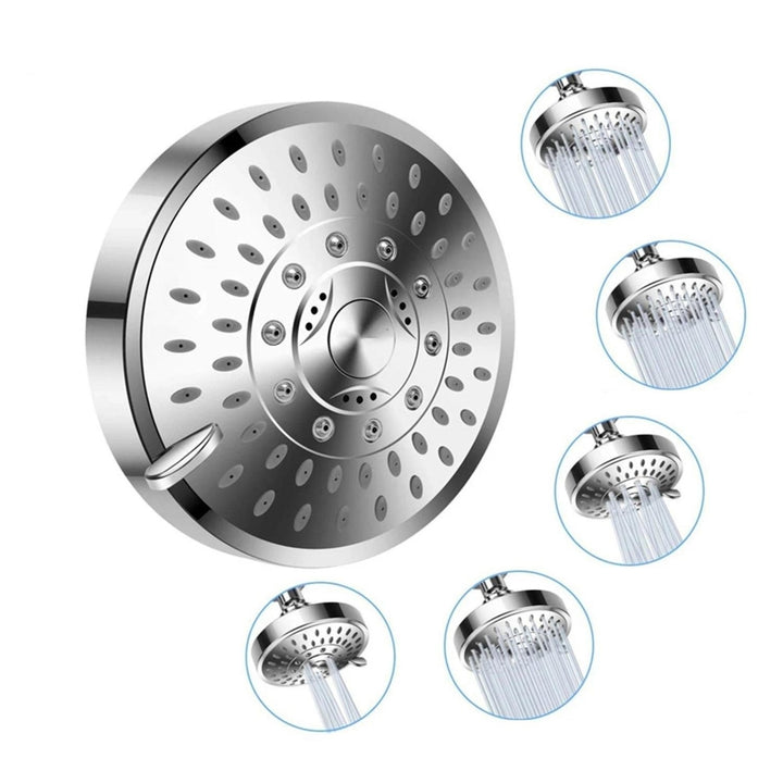 High Pressure Shower Head 5 Settings Image 5