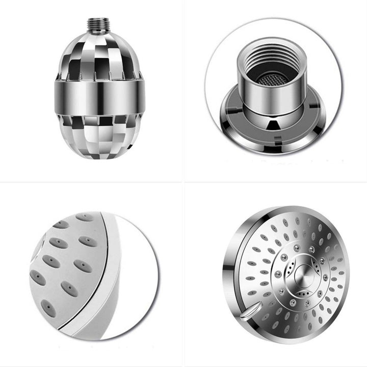 High Pressure Shower Head 5 Settings Image 6