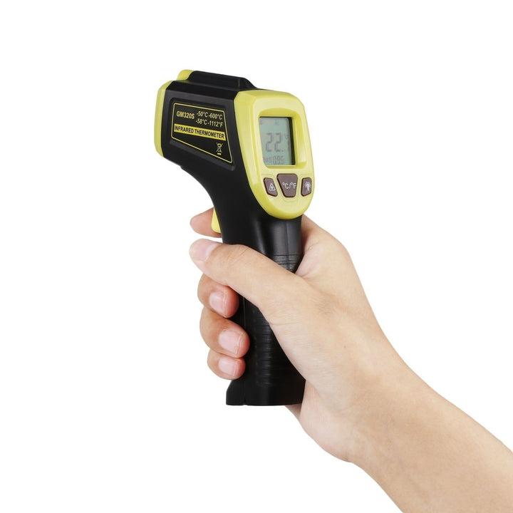 Infrared Thermometer, Non-Contact Digital Laser Temperature Gun with LCD Display Image 2