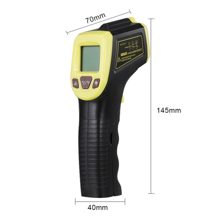 Infrared Thermometer, Non-Contact Digital Laser Temperature Gun with LCD Display Image 6