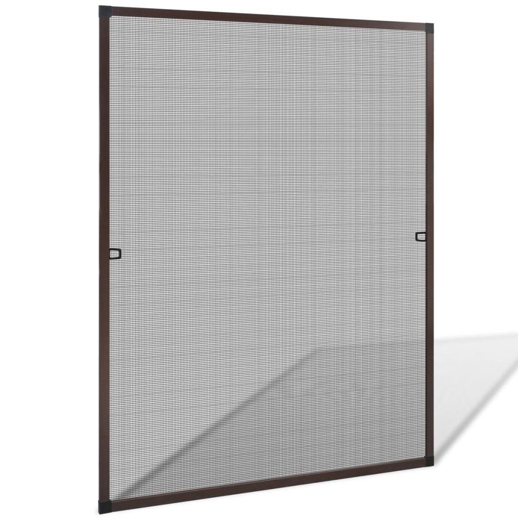 Insect Screen for Windows 39.4"x47.2" Brown Image 1