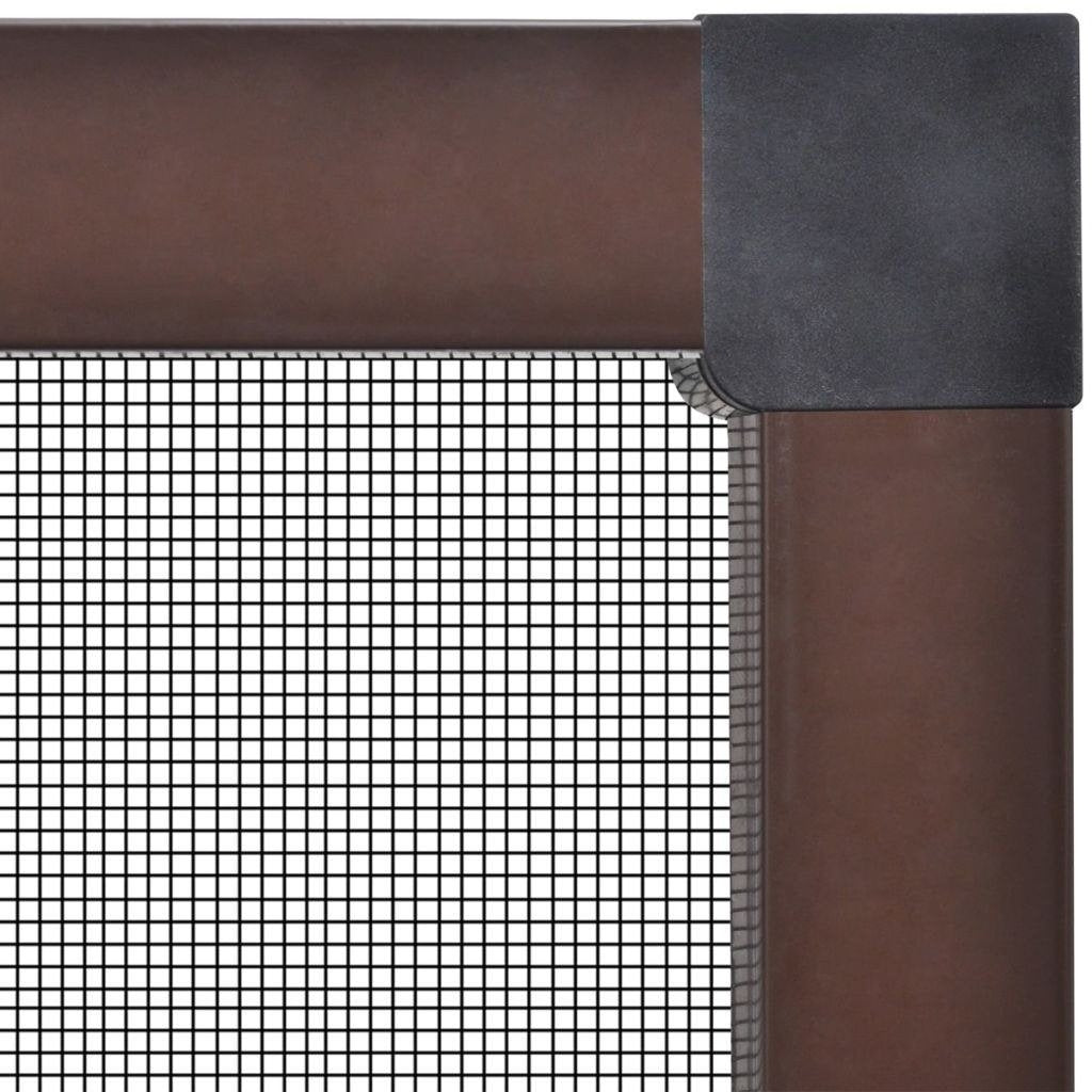 Insect Screen for Windows 39.4"x47.2" Brown Image 3