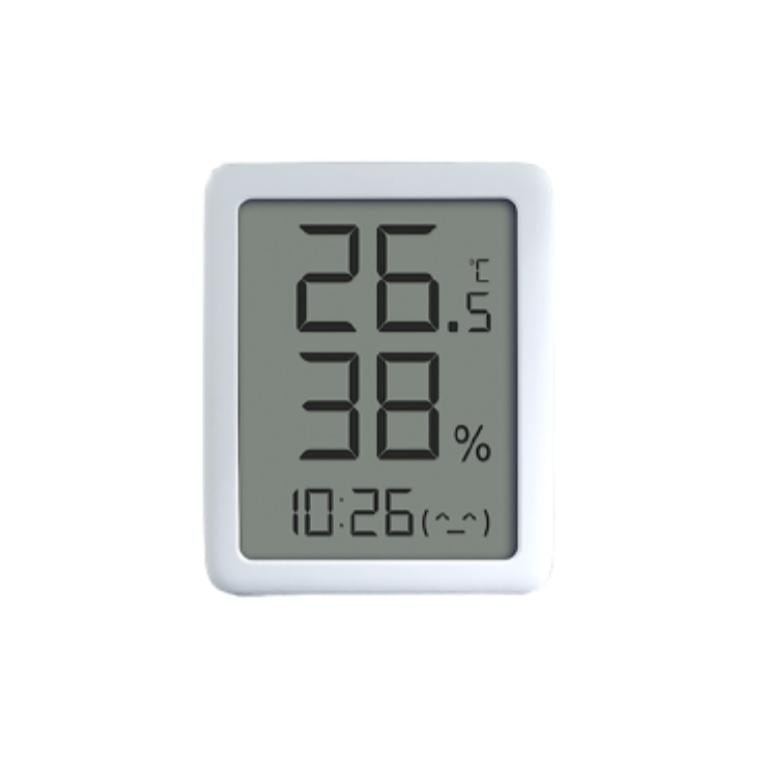 LCD Clock Large Digital Display With Thermometer and Hygrometer Image 1