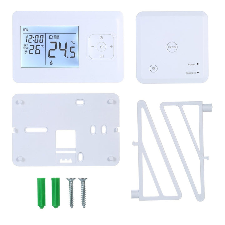 LCD Digital Heating Thermostat Programmable Wall-mounted Furnace Wifi Image 8