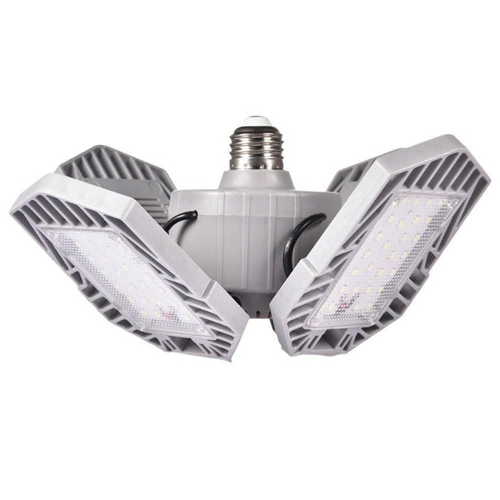 LED Garage Light Foldable Deformable Ceiling Lamp with 4 Adjustable Panels 60W Image 4