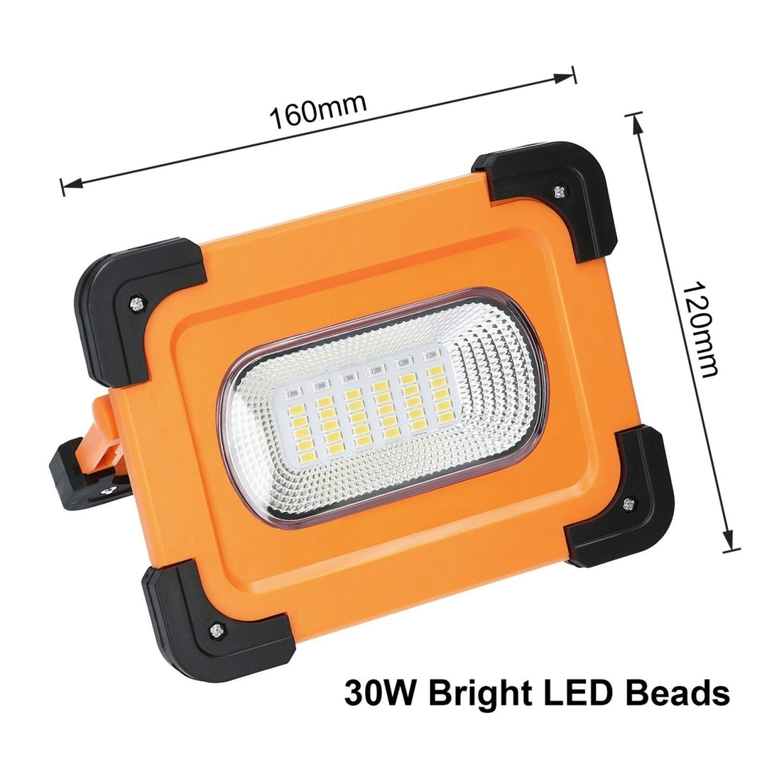 LED Solar Lamp Portable Floodlighting Lamp 4 Lighting Modes Strong Magnetic Adsorption Image 9