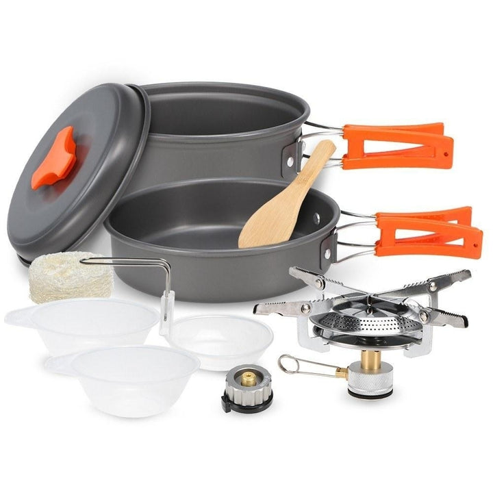 Lightweight Aluminum Outdoor Stove Pot Pan Image 7