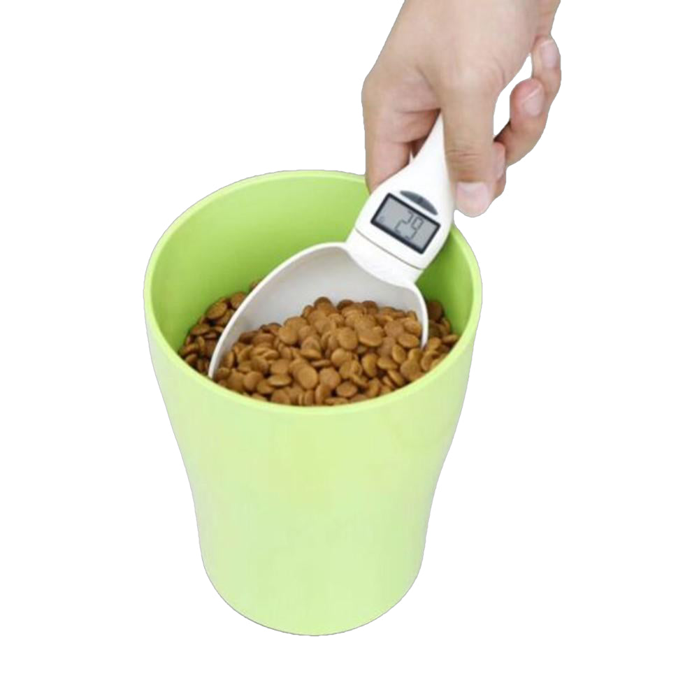 Pets Food Measuring Spoon Cup Kitchen Scale SpoonDetachable Electronic Measuring Cup With Led Display Image 4