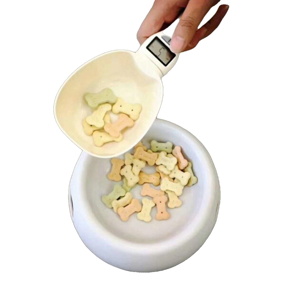 Pets Food Measuring Spoon Cup Kitchen Scale SpoonDetachable Electronic Measuring Cup With Led Display Image 5