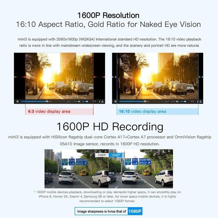 Mini Drive Recorder 1080 Hi Resolution,Motion Lock Image 8