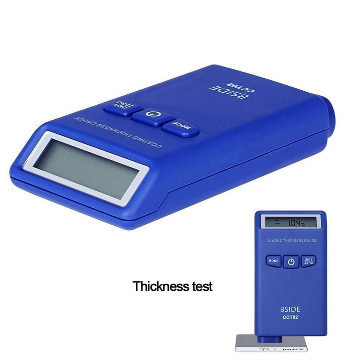 Mini LCD Digital Coating Thickness Gauge Painting Tester Meter Image 6