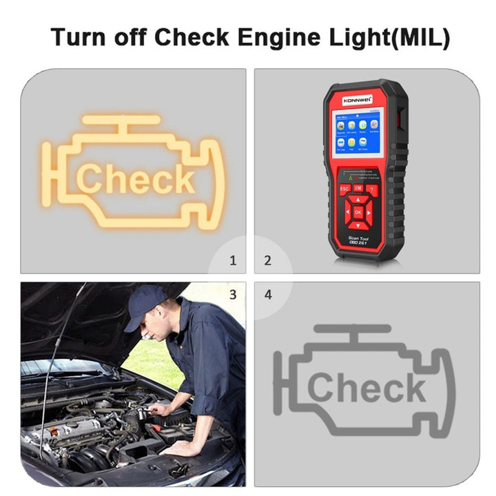 Multi-functional Auto Diagnostic Scanner Tools Car Tool Check Engine Automotive On-Board Machine Image 12