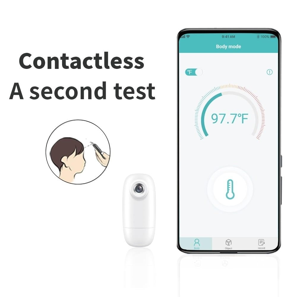 Non-contact Contactless IR Infrared Sensor Forehead Body, Object Thermometer ONLY Replacement for OTG Function Android Image 8