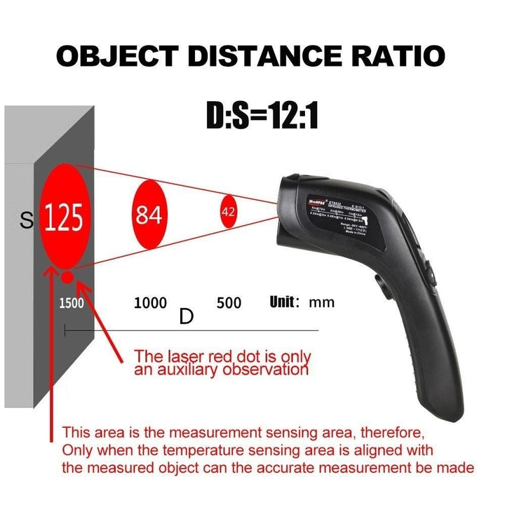 Non Contact Infrared Intelligent Temperature Measurement Multi-purpose High Precision Image 9