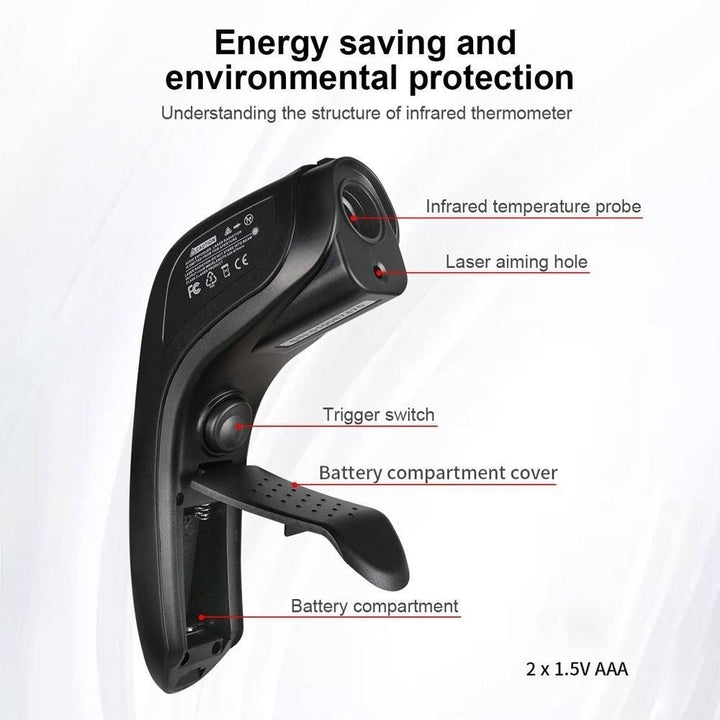 Non Contact Infrared Intelligent Temperature Measurement Multi-purpose High Precision Image 12