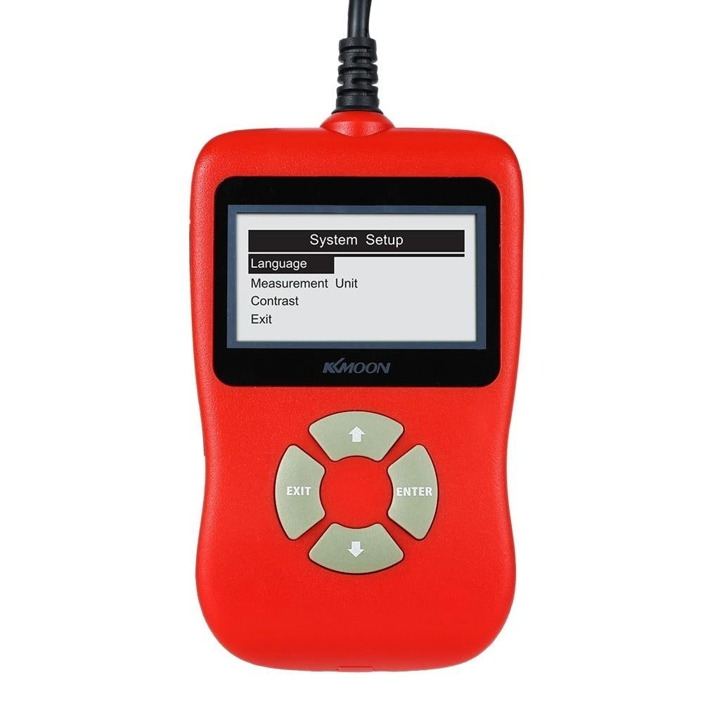 OBDII EOBD Car Diagnostic Scan Tool Code Read Scanner Trouble Codes Image 1