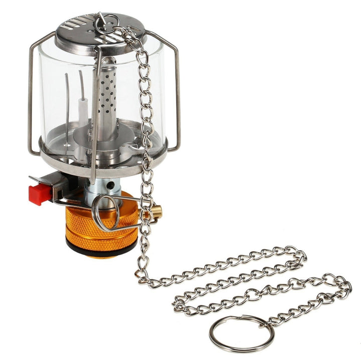 Outdoor Portable Camping Gas Lantern Piezo Ignition Mini Gas Tent Lamp Light Image 10