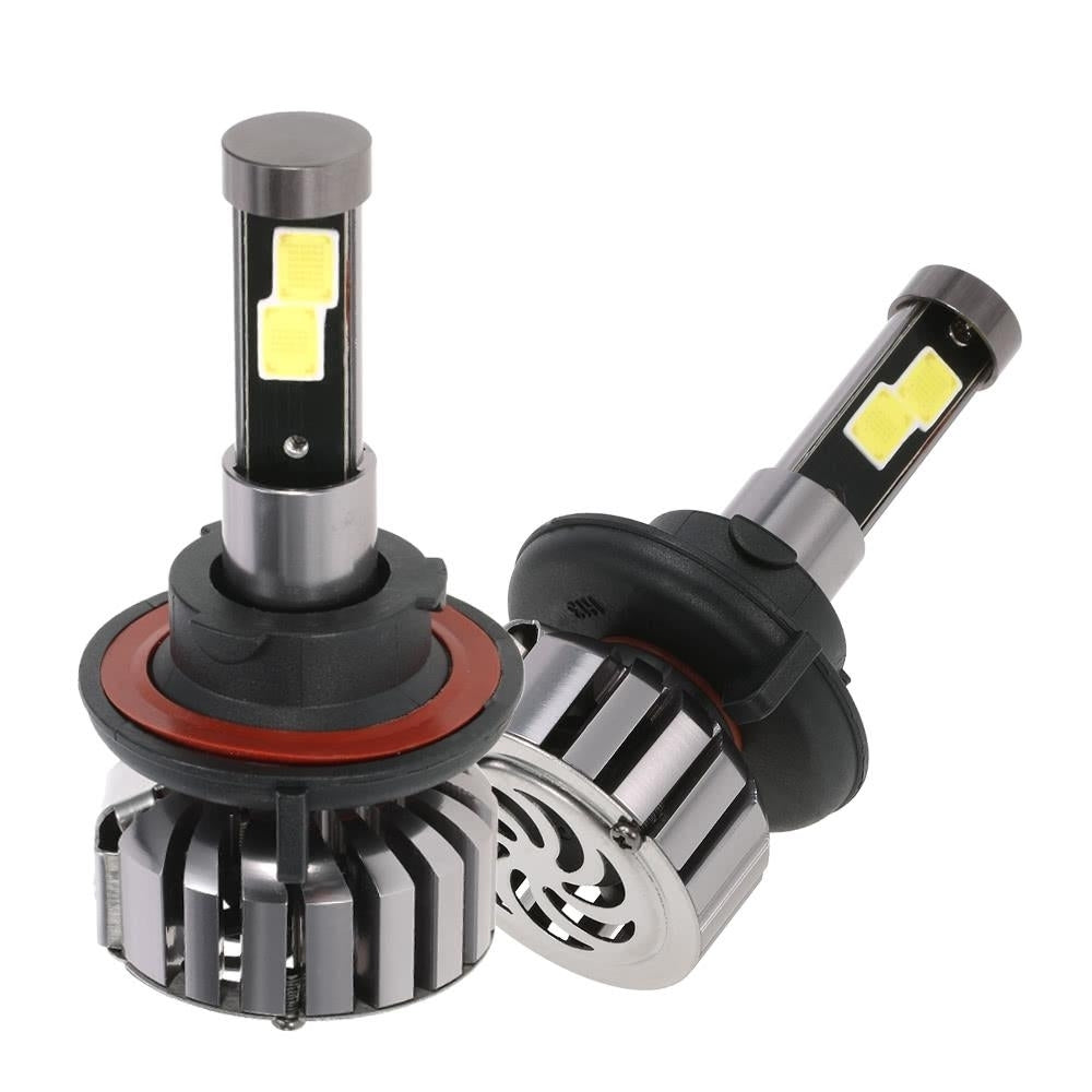 Pair of H13 DC 12V 40W 4000LM 6000K LED Headlight Lamp Kit Light Bulbs Image 3