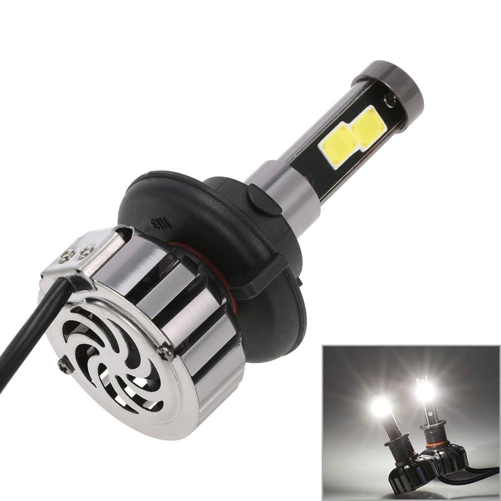 Pair of H13 DC 12V 40W 4000LM 6000K LED Headlight Lamp Kit Light Bulbs Image 6